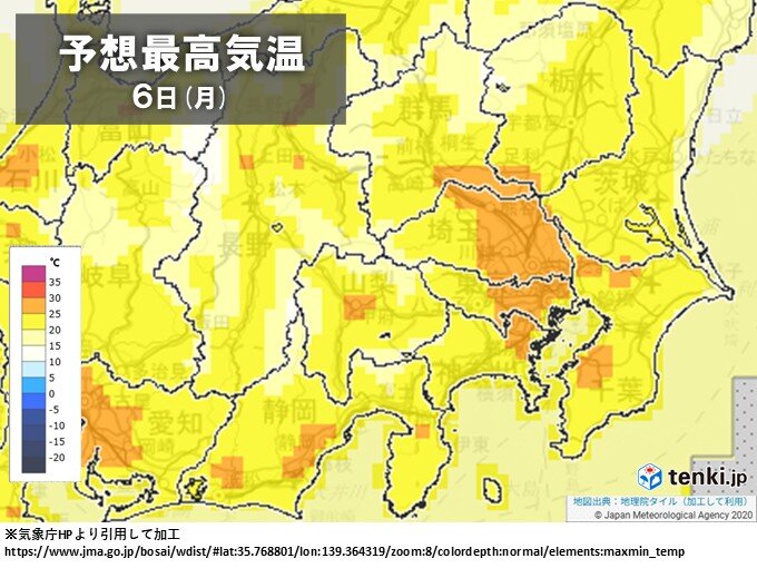 東京都心で今年初の25℃以上か 今日6日は関東で暑くなる 今できる対策は?