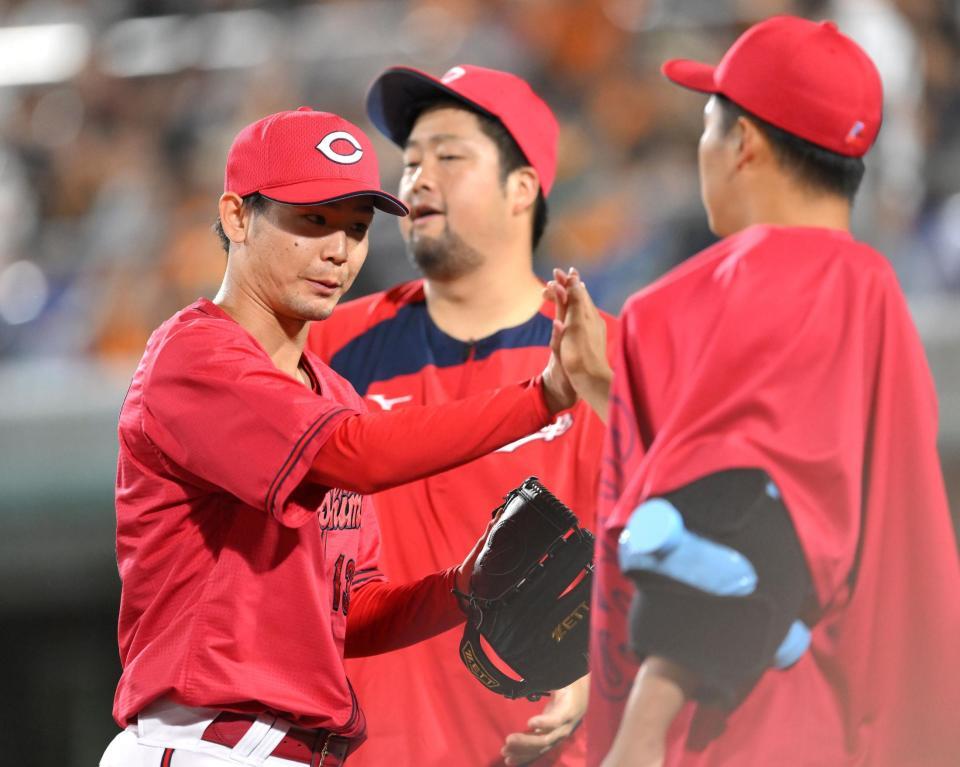 広島が２位浮上 新井監督は中継ぎ陣称賛「よく踏ん張って素晴らしかった」【一問一答】