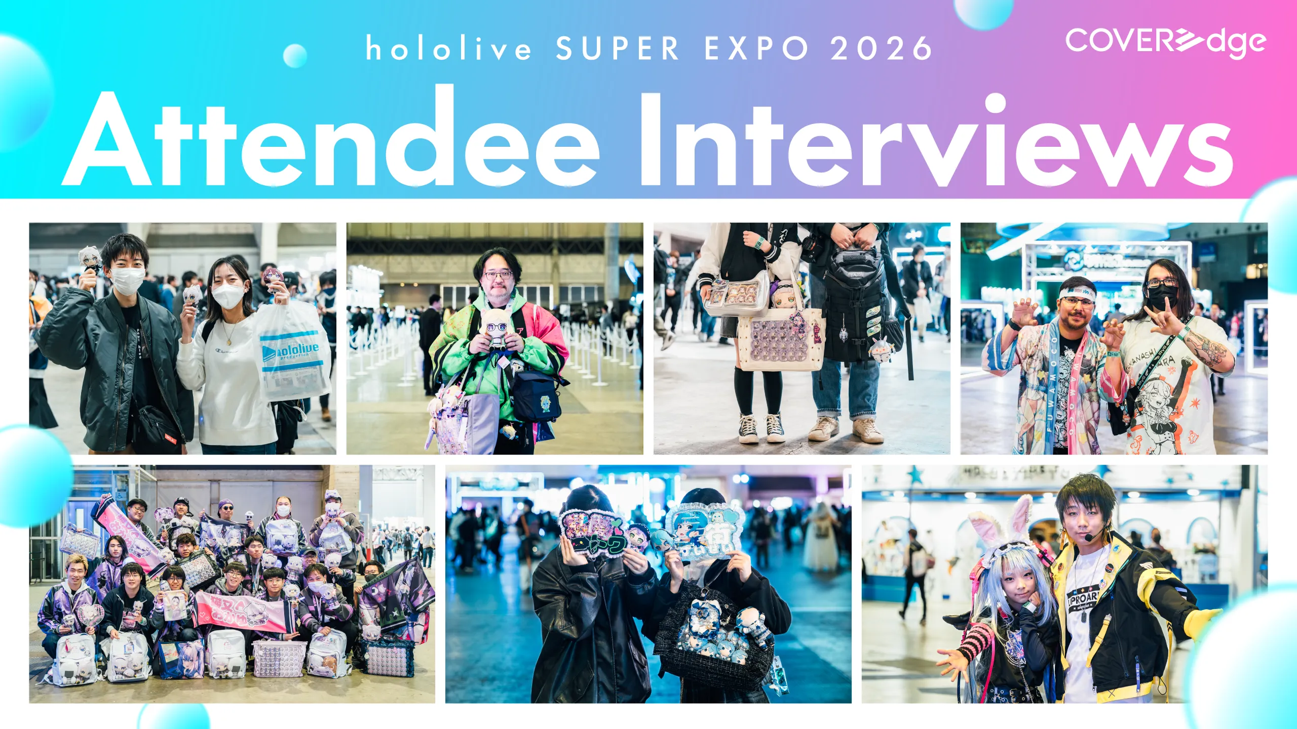 【hololive SUPER EXPO 2026】来場者インタビュー ファンの日常に根付くホロライブとコミュニティの熱量