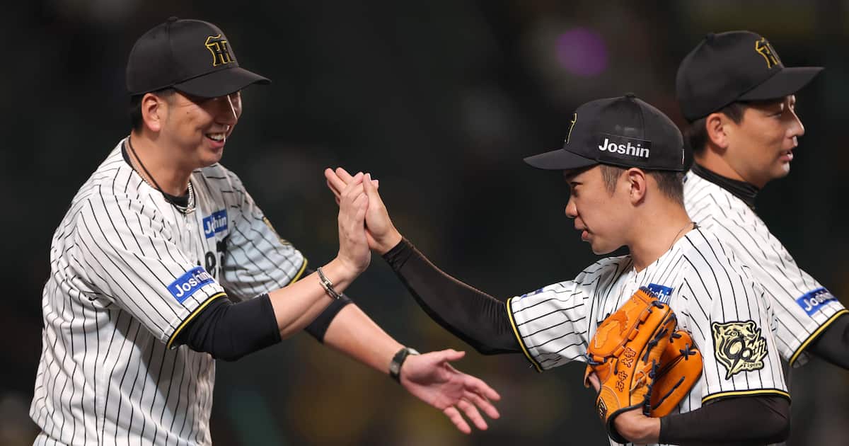 【〇虎将トーク】阪神・藤川監督、石井の球団記録に「指導法が間違っていなかった」「良い指導者なのかもしれないですね」