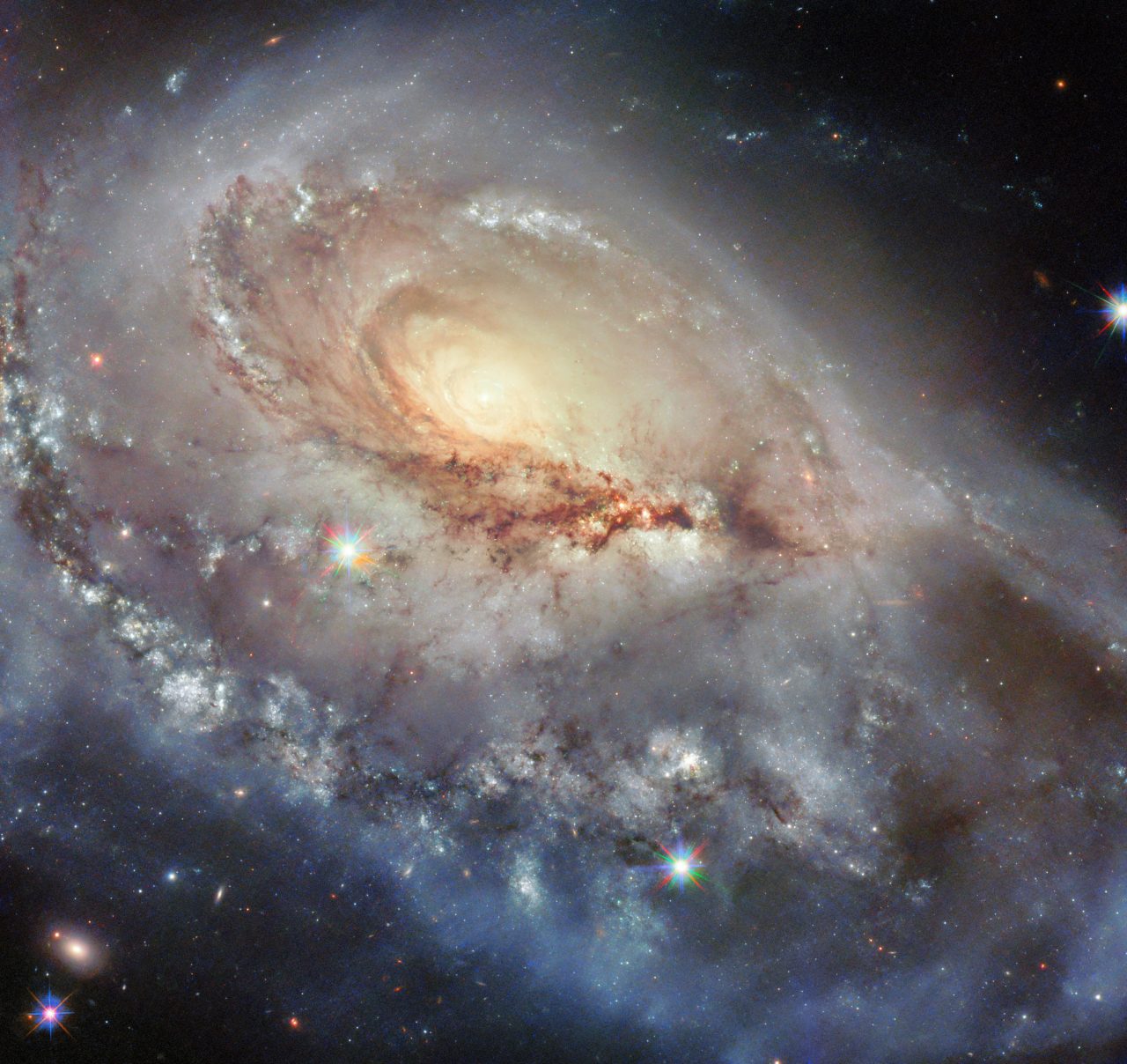 乱れ広がる渦巻腕 渦巻銀河「NGC 1961」【今日の宇宙画像】