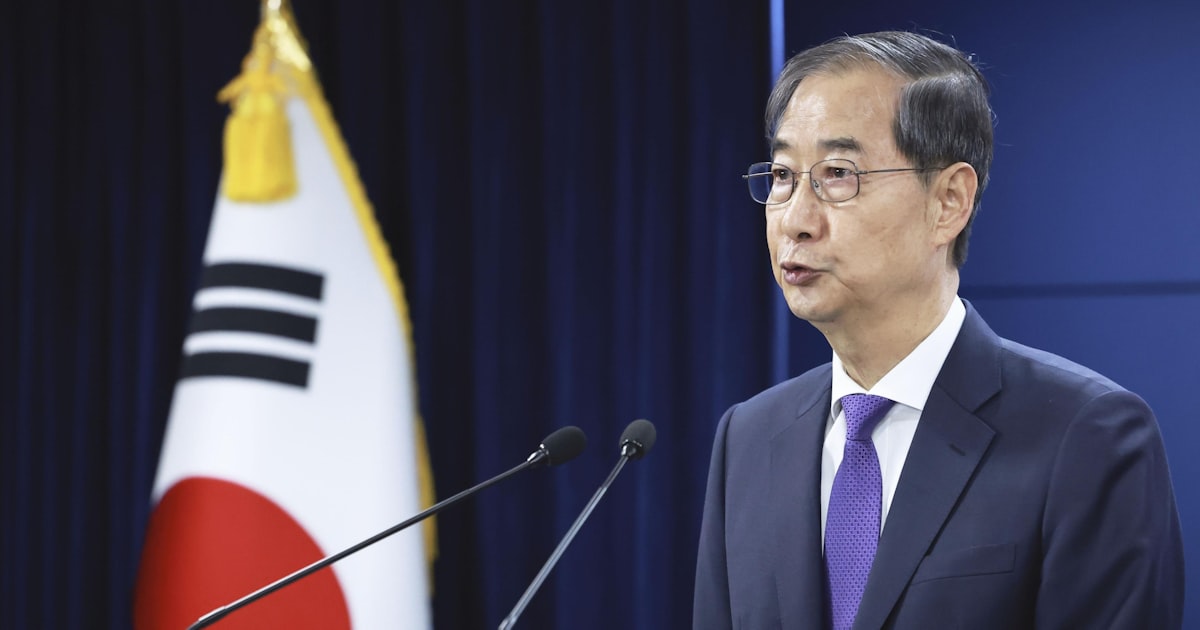 韓国大統領選挙、前首相・韓悳洙氏が出馬表明 保守系候補を一本化へ