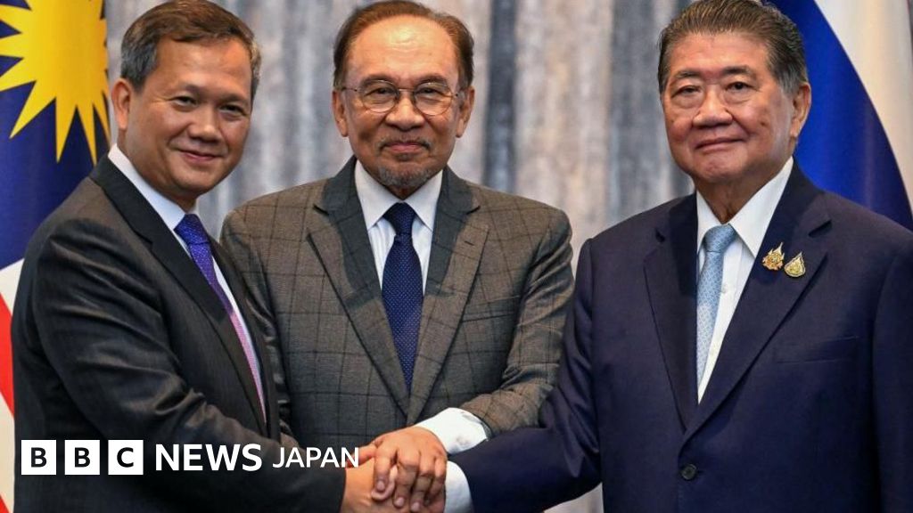タイとカンボジアが即時停戦で合意 マレーシアで協議、トランプ氏も関与