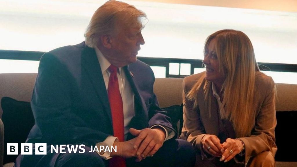 メローニ氏とトランプ氏のいさかい2日にわたって続く 「人気が低迷」「自分の人気を気にしては」