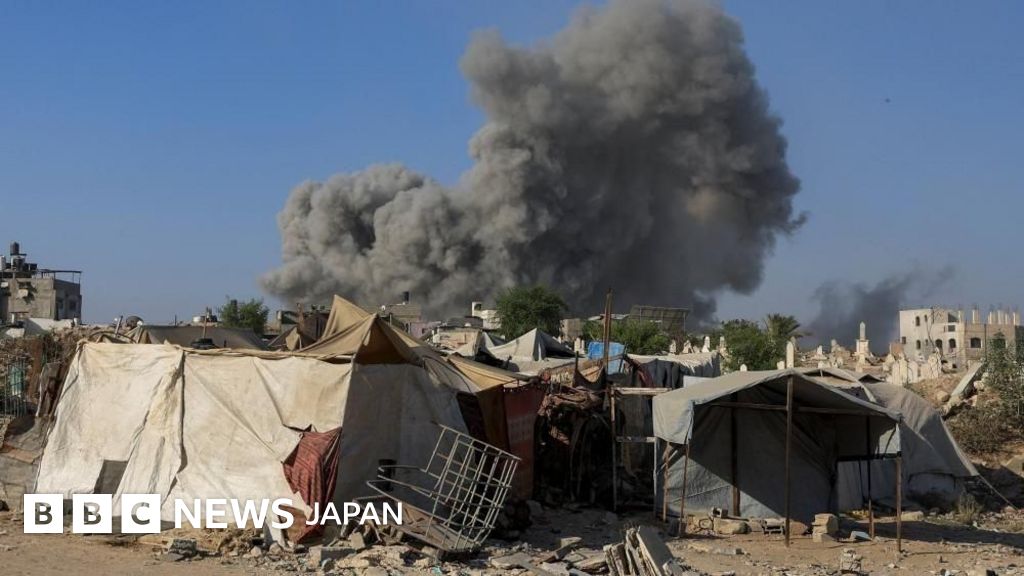 イスラエル、ガザ市を砲撃 本格攻撃の準備