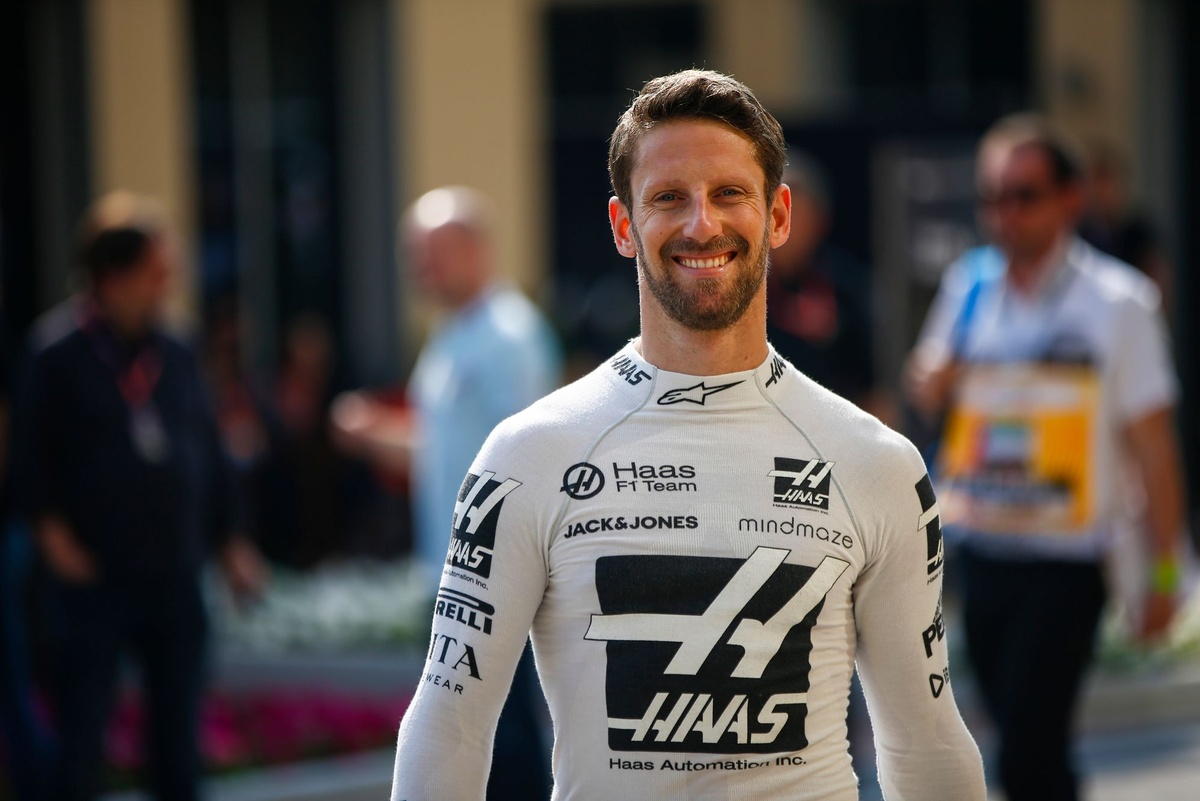 グロージャン、5年ぶりF1に復帰！ ハースのTPCに参加。”旧友”小松礼雄代表がレースエンジニアを担当