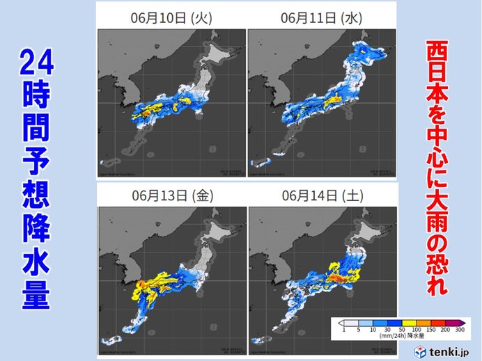 来週は広範囲で梅雨入りの見通し 西日本で大雨の恐れ 東日本も土砂降りの雨に注意