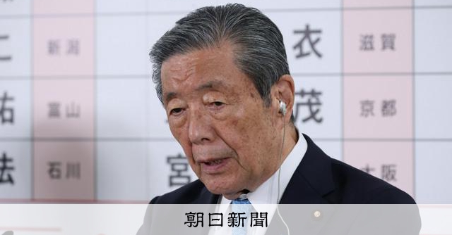 【速報中】自民・森山幹事長「いま政治空白が作れるのか」 [参院選（参議院選挙）2025]：朝日新聞