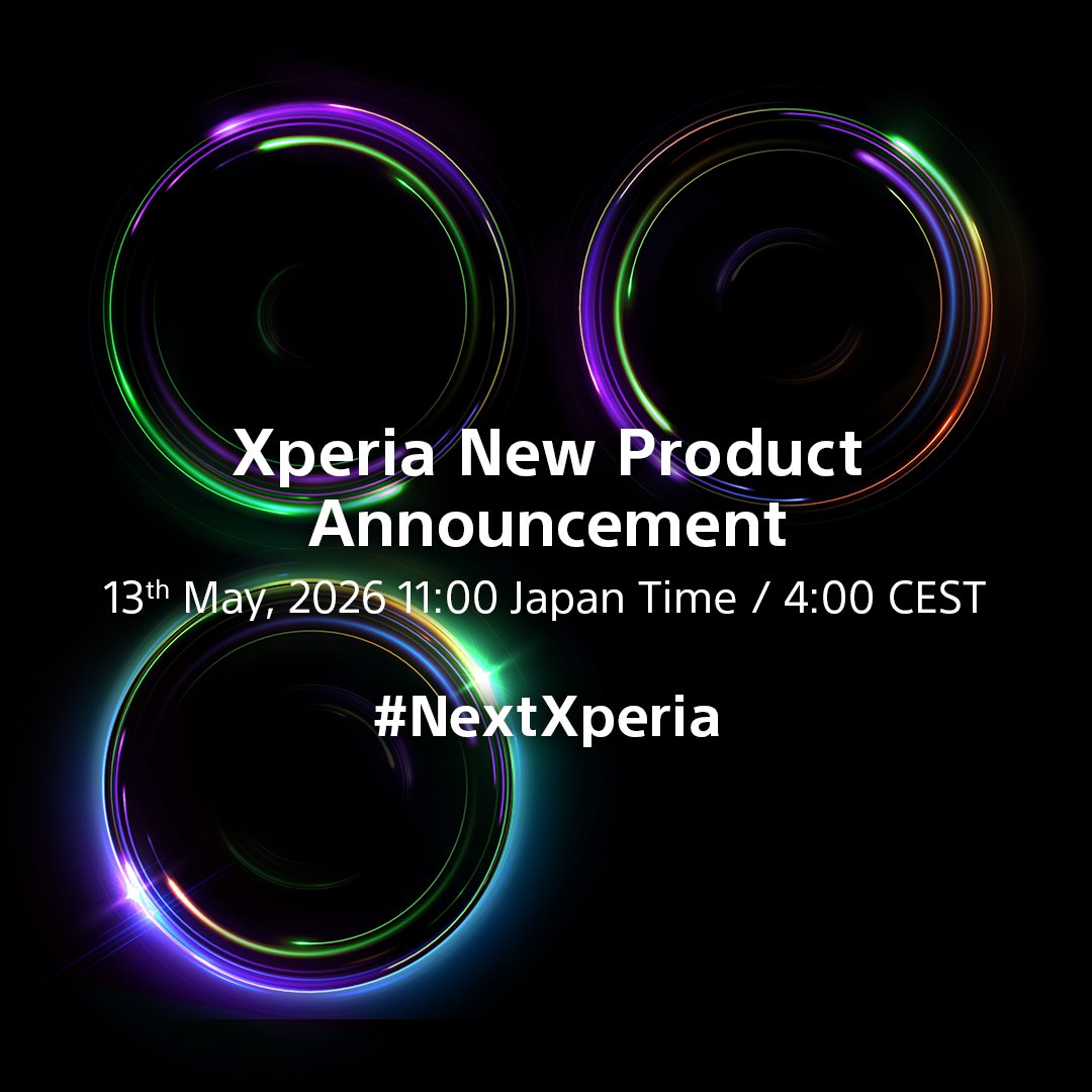 縦型カメラ配置廃止へ。ソニー、新配置カメラの「Xperia 1」発表を予告