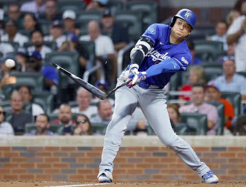 大谷翔平「１番DH」でブレーブス戦 ６試合ぶり31号出るか 佐々木朗希、１回に被弾／速報中