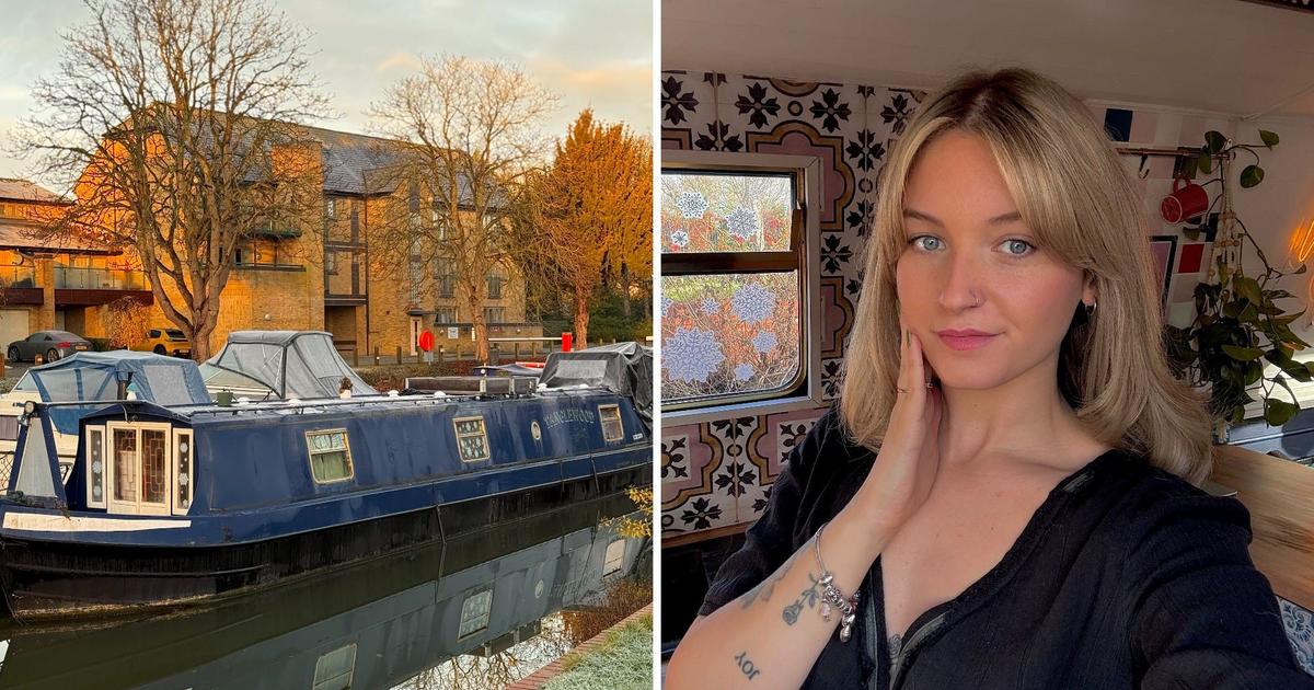 約600万円のボートで暮らす、25歳のイギリス人女性。毎月15万円以上を節約する