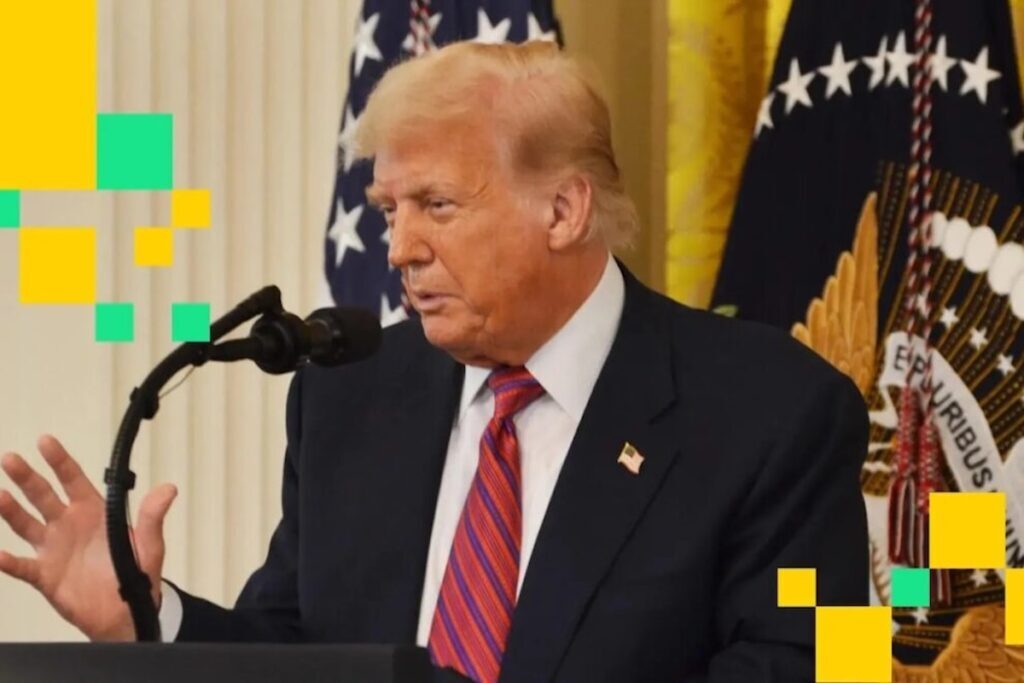 トランプ大統領はアメリカを「ビットコイン超大国」にしたいと述べ、中国との競争を理由に挙げた（CoinDesk JAPAN）