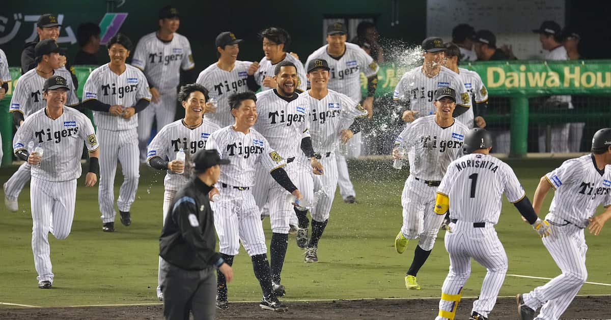 【○虎将トーク】阪神・藤川監督、サヨナラ機演出の糸原は「気持ちのすわった打席」出番が変わっても「ぐっとこらえて」