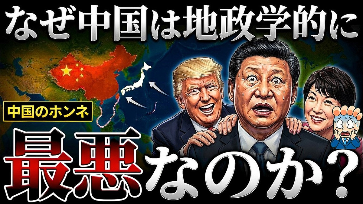 意外と知らない「中国の地政学」なぜ世界2位の軍事大国は“最悪の立地”に苦しんでいるのか？