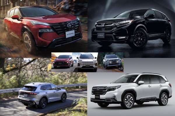 トヨタ『RAV4』新型発売、ライバルは？…国産SUVと輸入SUVが競うミドルクラス市場