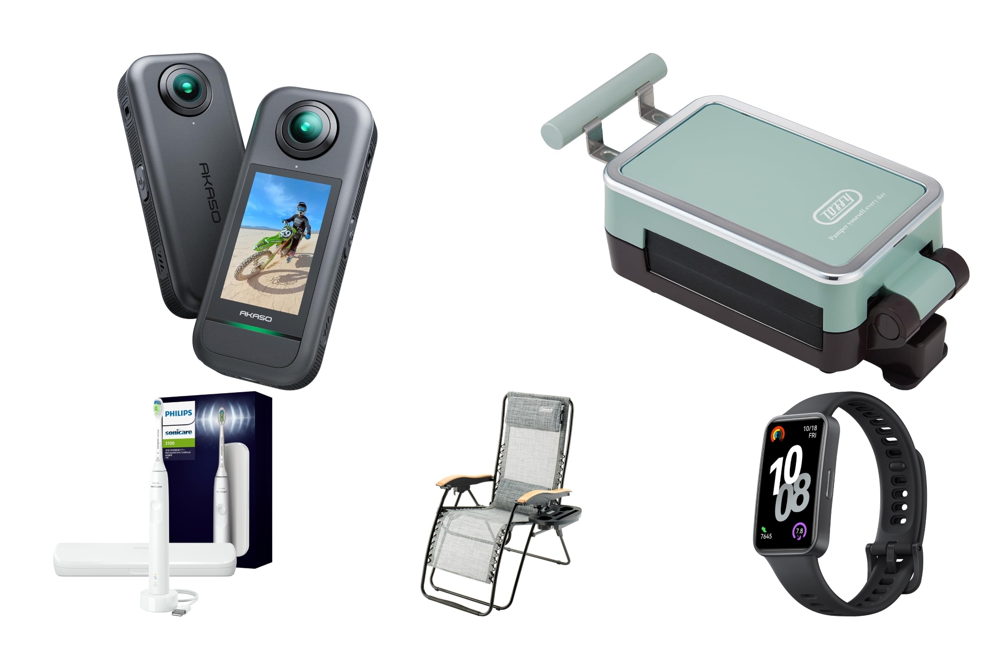 激安360度カメラ、4分割ホットサンドメーカー、HUAWEI Band 10 編集部：浅井【ブラックフライデーほしいもの】