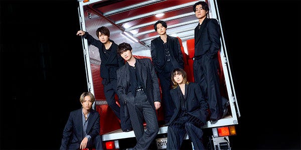 SixTONES、15thシングル「BOYZ」収録楽曲解禁 ソロ曲は玉置浩二・菅田将暉らが提供【コメント】