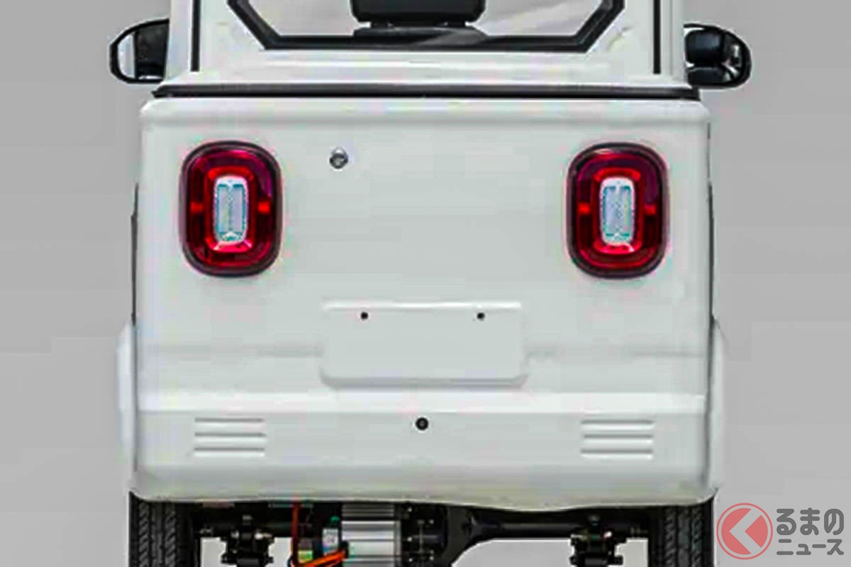 新車50万円！ 新型「"ミニ"軽トラ!?」がスゴイ！ 全長2m級で"１人乗り"！ でもしっかりルーフもある＆"全幅1m"の「ビベルトラック」とは