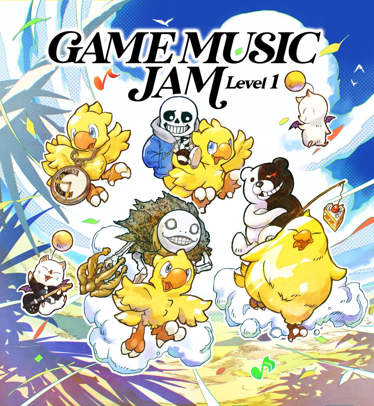 ゲーム音楽ライブ“GAME MUSIC JAM - Level 1”に『ダンガンロンパ』シリーズが参加決定。板鼻利幸氏描き下ろしのキービジュアルも公開