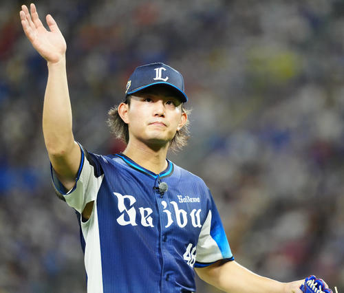 【オールスター】登場曲に仁王立ち…やりたい放題“主演”今井達也「ファンが楽しくないといけない」