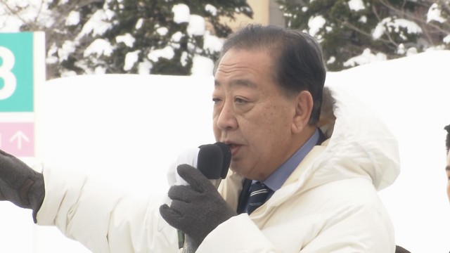 【ほぼ全文】中道・野田共同代表が青森県弘前市で街頭第一声 「働いて働いて働いて頑張りたかった」