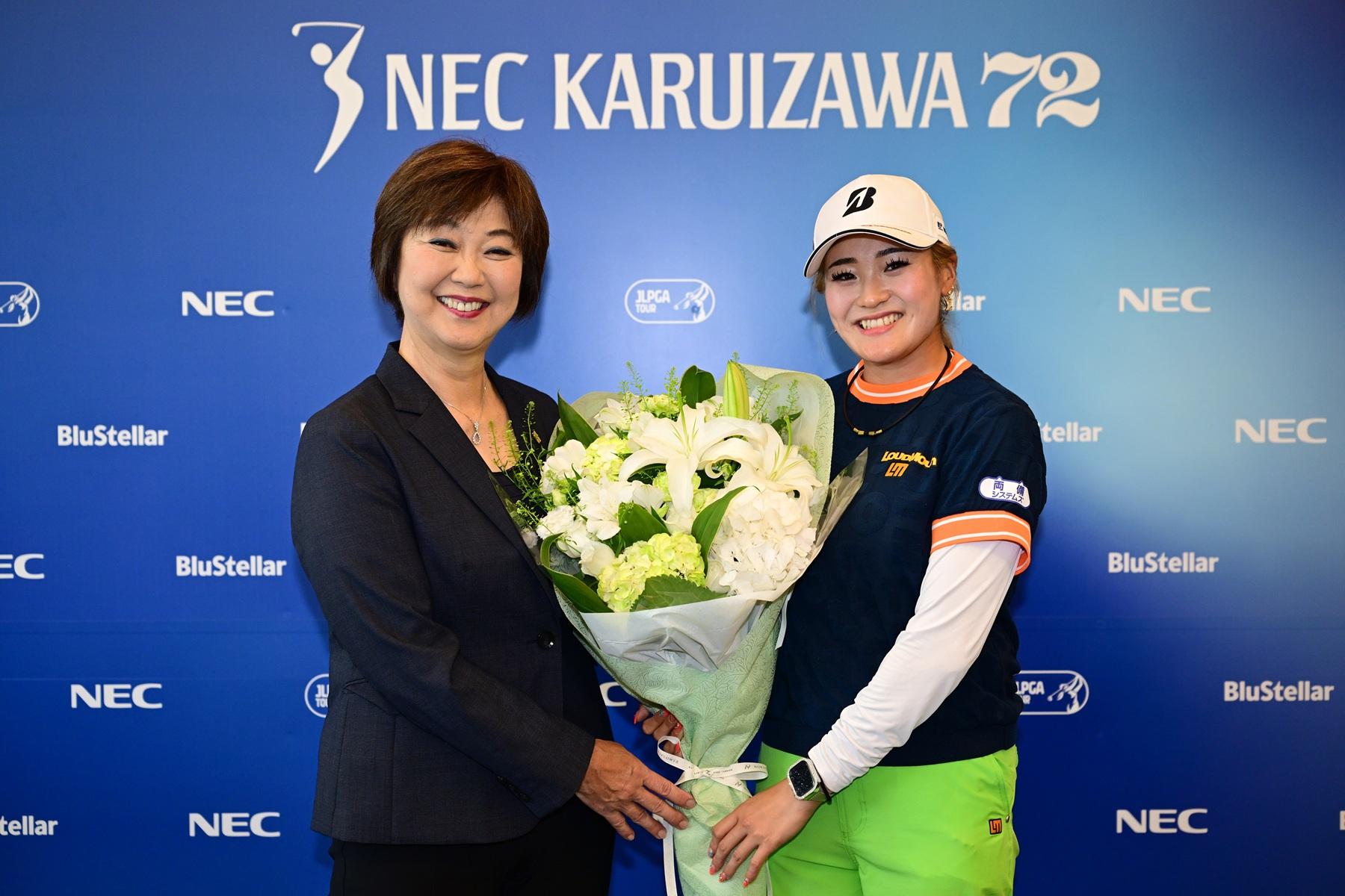 最新情報①ーNEC軽井沢72ゴルフトーナメントー明日へひとこと