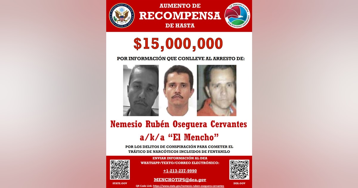 メキシコ最凶の麻薬王「メンチョ」、特殊部隊が殺害 CJNG創始者