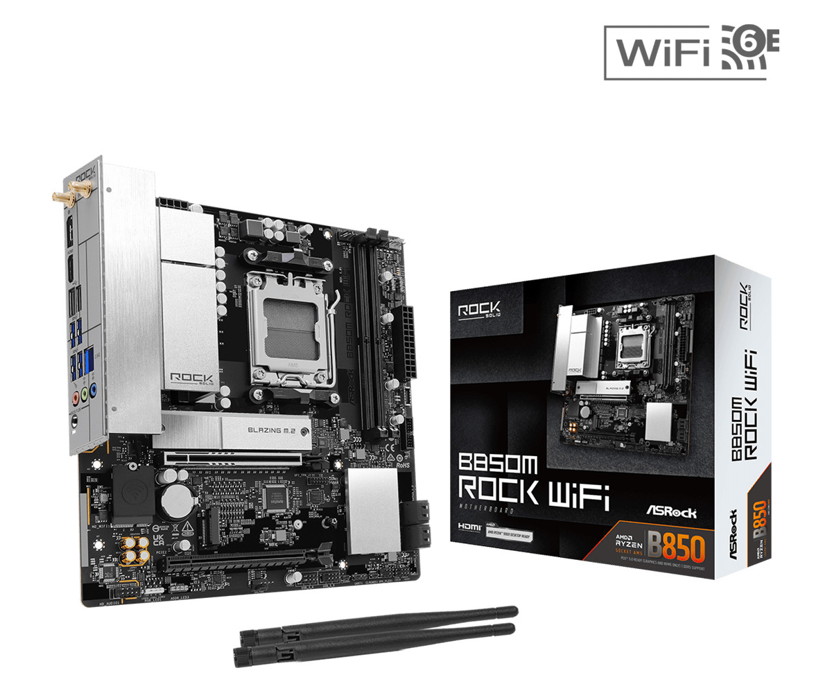 PC Watch創刊30周年特別プレゼント企画【ASRock製AMD B850搭載マザーボード「B850M Rock WiFi」】