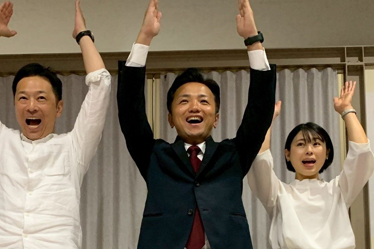 国分寺市長選挙、丸山哲平さんが初当選 「井沢市政を引き継ぎ、発展」訴え 4新人の戦いで投票率54.23％