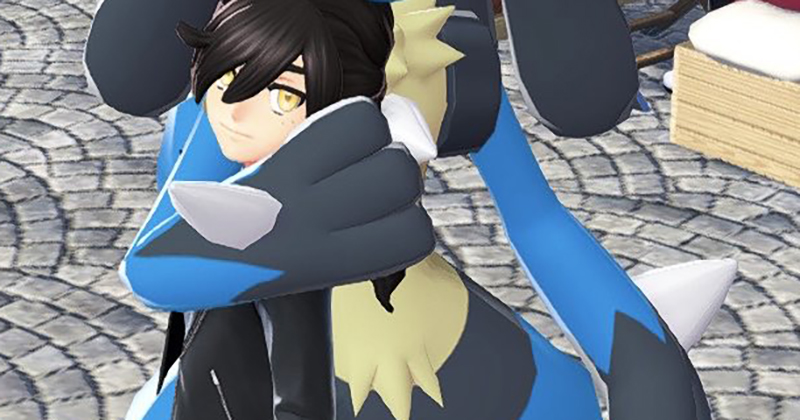 ルカリオとツーショットを撮ったら……「え、やばい」「なんですかこれは」 “破壊力ばつぐん”な1枚が320万表示【ポケモンZA】