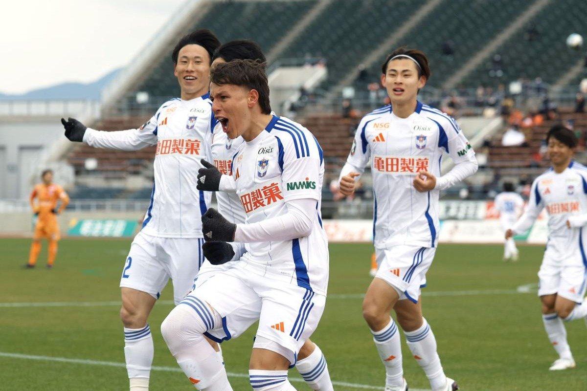 ［アルビレックス新潟］8カ月ぶり公式戦勝利！船越アルビ、守り切り初陣飾る！愛媛に1-0 Ｊ２･Ｊ３百年構想リーグ