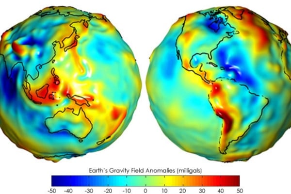 2007年に大陸規模の謎の重力場の異常が起きていた！その原因はなんだったのか？ (2/2)