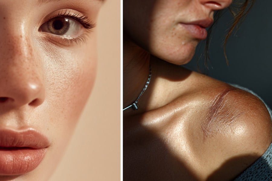 顔の傷は体より少ない理由を解明