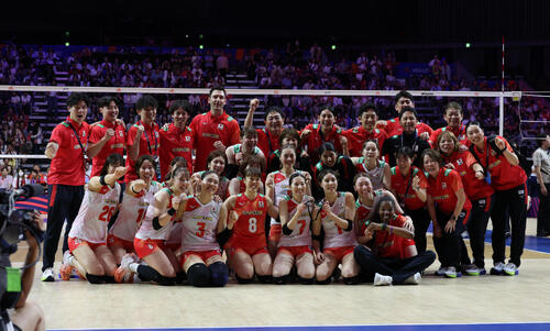 【バレー】日本女子、香港に３－０ストレート勝利！五輪切符獲得へ好発進 アジア選手権／詳細