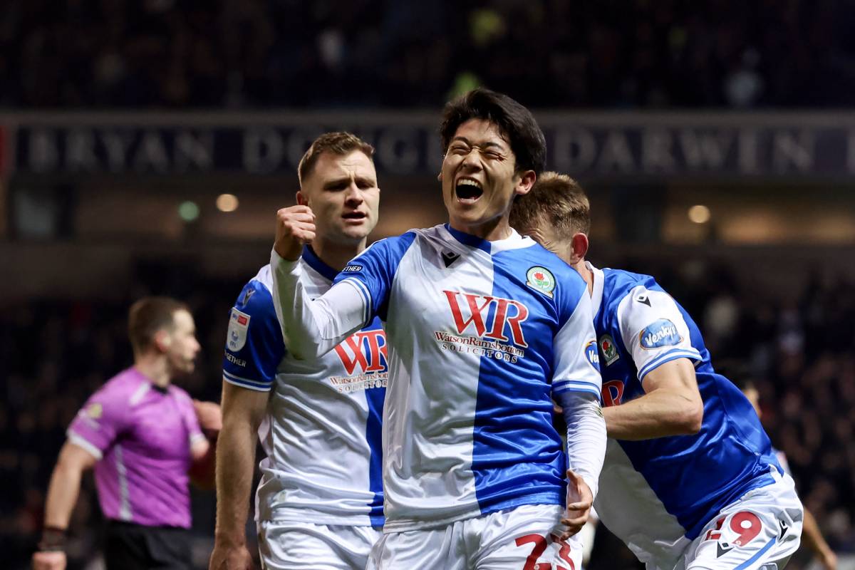 試合終了間際の劇的弾！ブラックバーンFW大橋祐紀がチームを救うゴールを決めた！今季7得点目で11月以来となる連勝に貢献、残留に前進