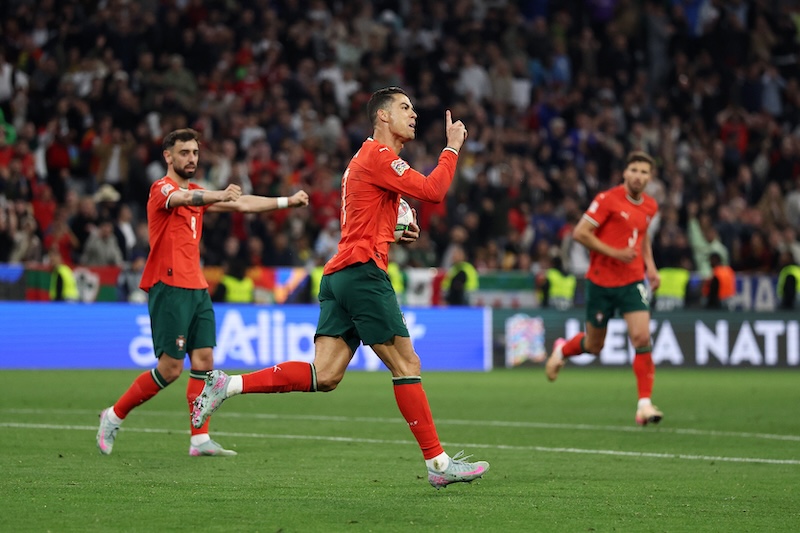ポルトガル、PK戦を制して“史上初”2度目のUNL制覇！ C・ロナウドがスペインとの決勝でも大仕事
