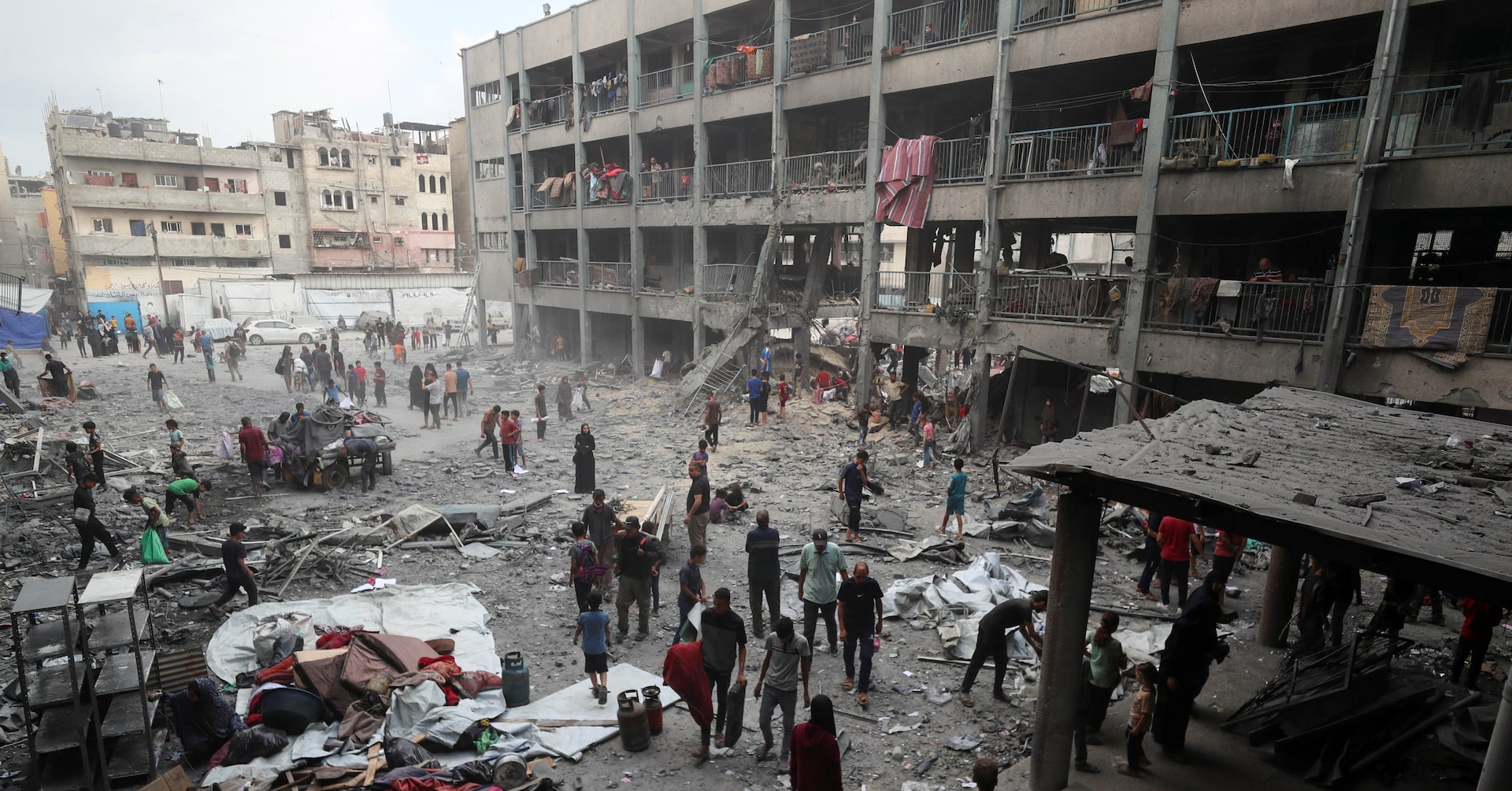 イスラエル軍、ガザ北部で大規模爆撃 銃撃や空爆で38人死亡