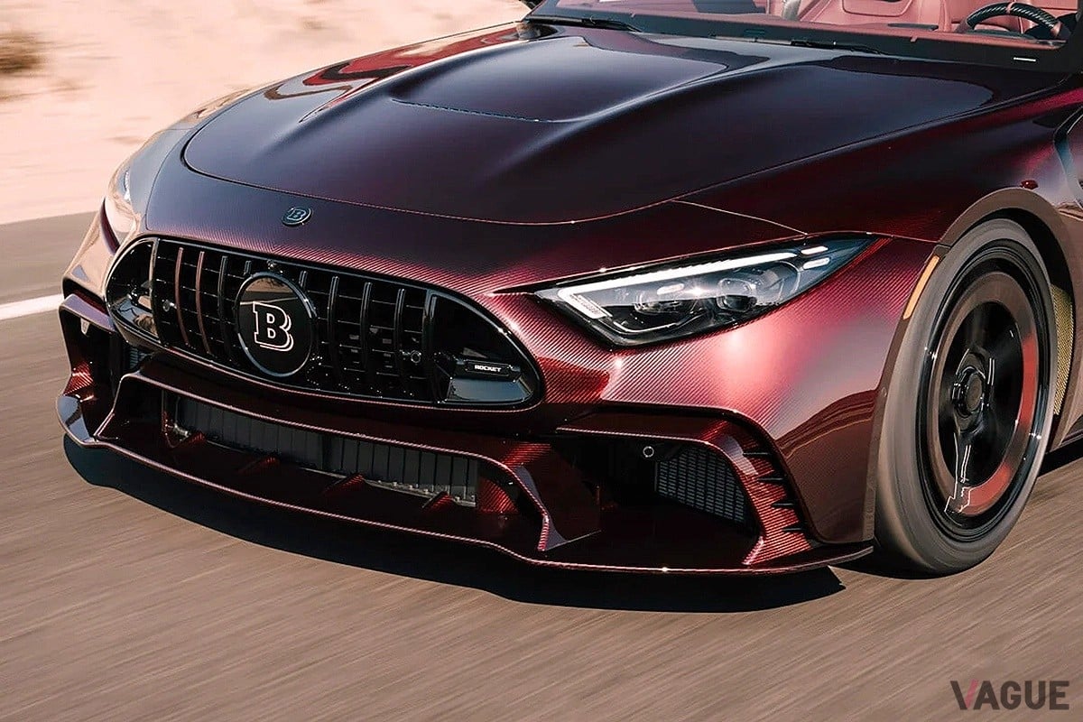 ブラバスが手がけた“世界最速級”のオープンハイパーカー!? 1000馬力のV8エンジンを搭載した「ロケットGTCディープレッド」とは