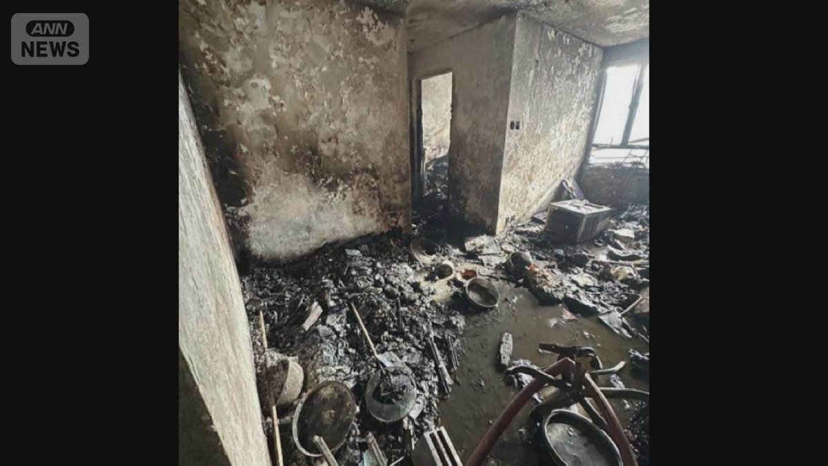 香港高層マンション火災、死者146人に 新たな内部写真公開 中国政府は批判を警戒