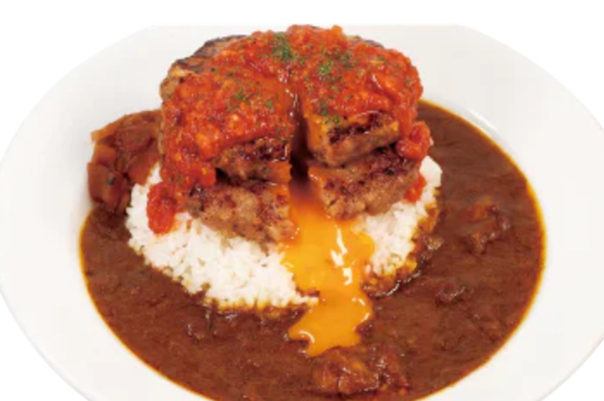 ASCII.jp：松屋「ボルケーノうまトマハンバーグカレー」を限定販売！話題になった超重量級メニュー