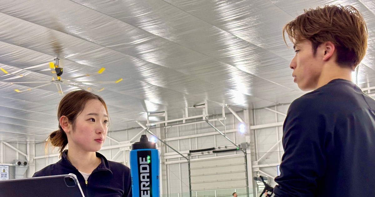 フィギュア世界選手権唯一の日本ペア 「ゆなすみ」が語った決意