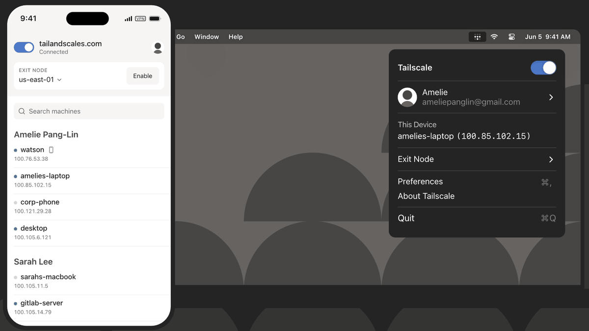 スマホ・PC間で安全なネットワークを簡単に構築できる「Tailscale」レビュー