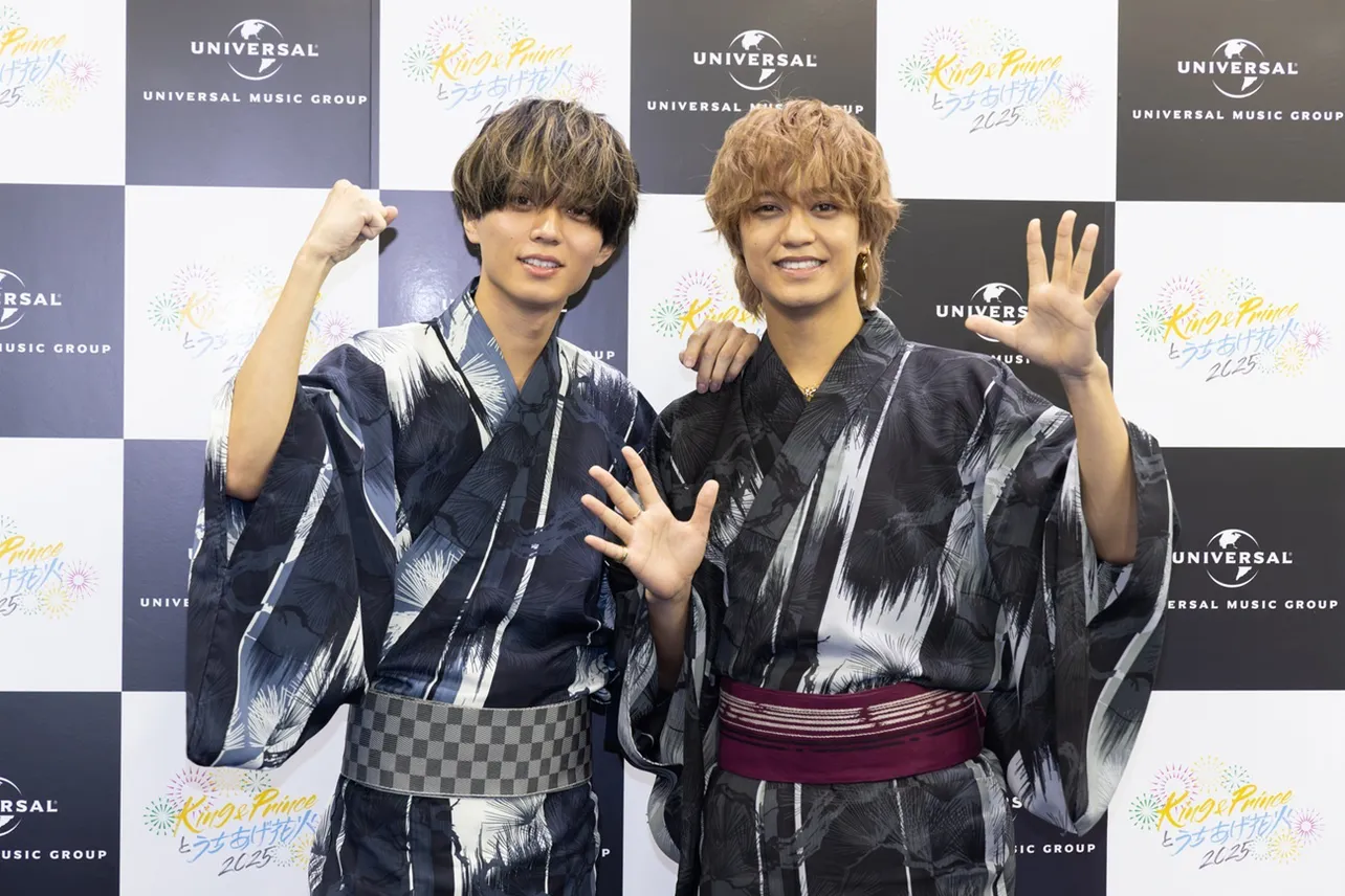 King & Prince、冬の夜空に打ち上げる花火と音楽でファンを魅了 高橋海人「キンプリの曲たちに背中を押される二日間でした」