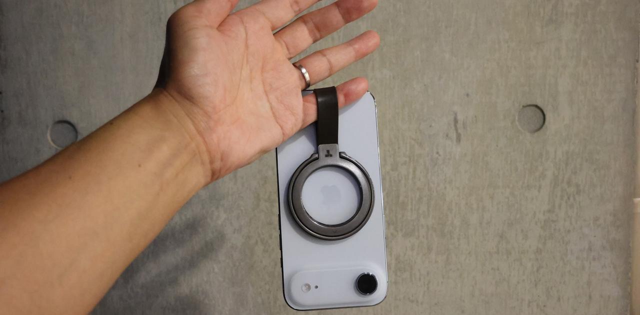 落下防止＆操作性UP。ギズ編集部員のスマホを支える愛用リング3選