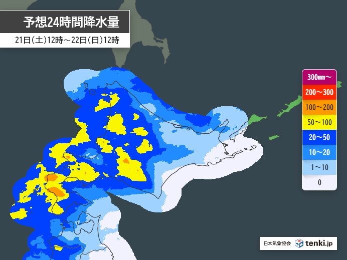 週末は梅雨前線が北海道に? 道南方面を中心に警報級の大雨の恐れ