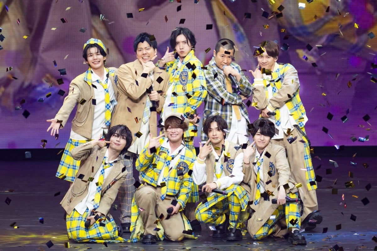 なにわ男子、冠番組『逆転男子』初イベントに4万人熱狂 コットン＆ニューヨークと「初心LOVE」コラボ