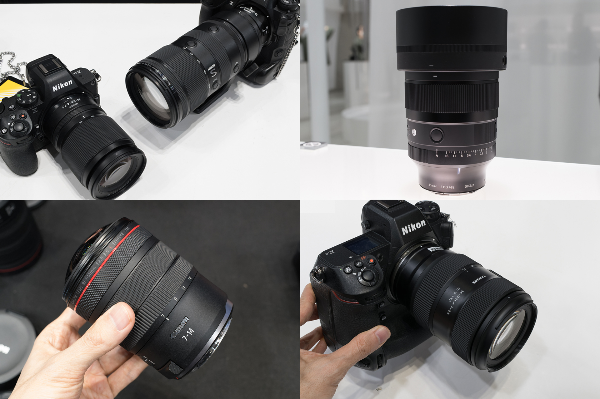 【CP+2026】会場で試せる、国内メーカーのホットなAF新レンズ+α