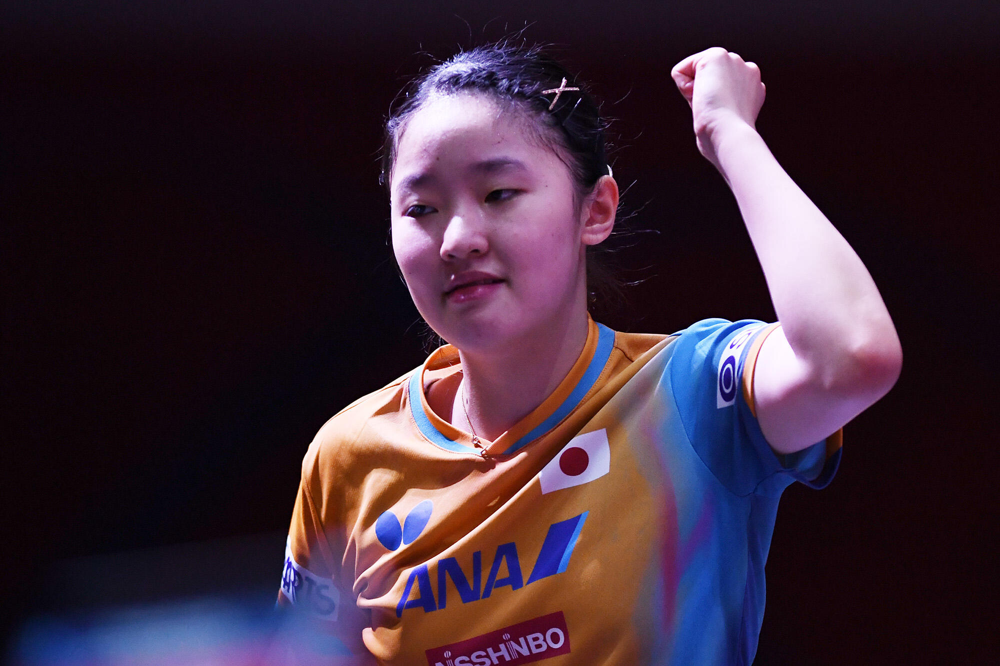 張本美和 兄に続き初戦突破！格下に苦戦するもシングルスデビュー戦を勝利【世界卓球】