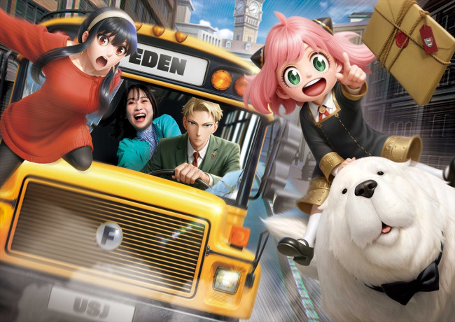 USJで『SPY×FAMILY』初のVRコースター登場へ！ 7．1から始まるコラボアトラクション詳細発表
