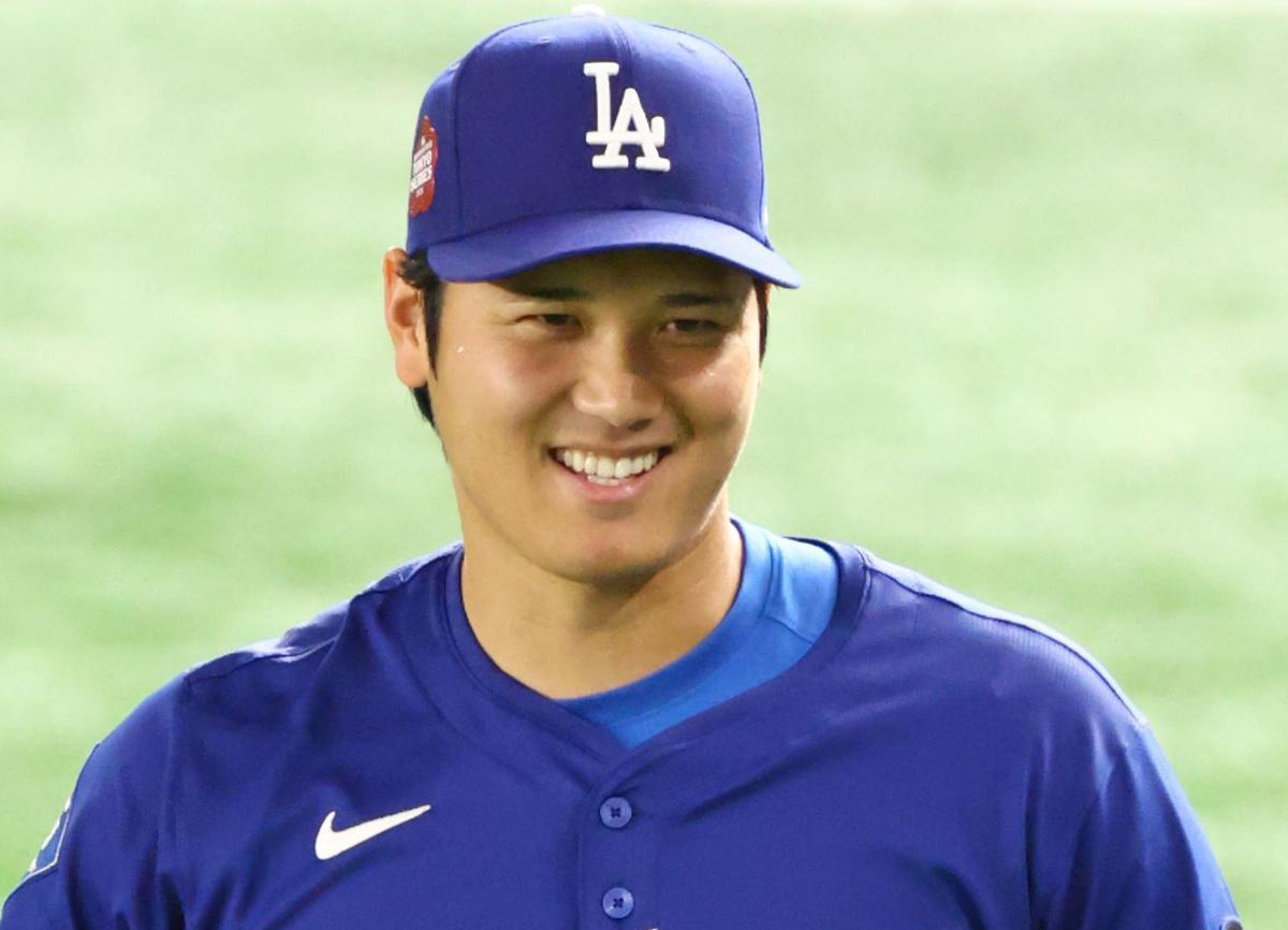 大谷翔平「2番投手兼DH」 両軍ラインアップ発表 元ハム31億円右腕と投げ合い 4回予定 有望内野手フリーランドMLBデビュー